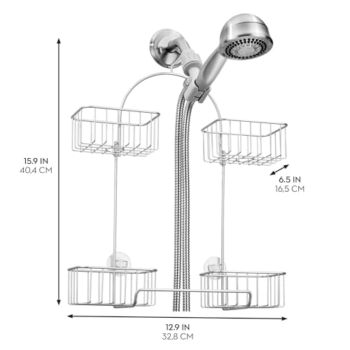 iDesign Classico Shower Caddy, Chrome