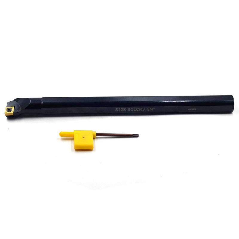 [Australia - AusPower] - OSCARBIDE 3/4" x 10" Indexable Boring Bar, Right-Hand SCLCR, CCMT09T304 Inserts, 1 Piece 