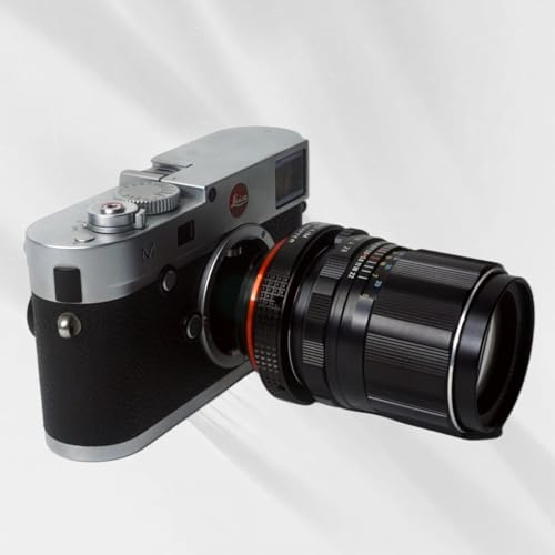 PHOLSY Lens Mount Adapter Compatible with M42 42mm Lens and Leica M Camera M42 to Leica M
