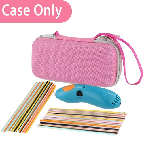 Aenllosi Case for 3Doodler Start+ Essentials 3D Pen(2023) for Kids, Pink