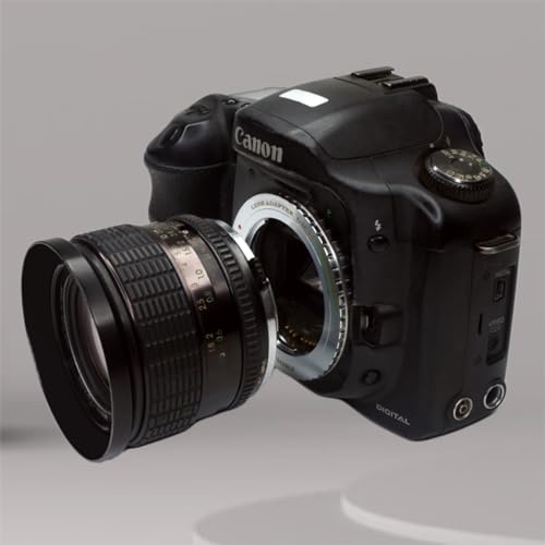PHOLSY Lens Adapter Compatible with Olympus OM Lens to Canon EF Camera Olympus OM to Canon EOS