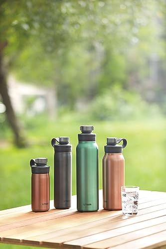 Tiger Corporation MTA-T150 Stainless Steel Vacuum Insulated Carbonated BPA-Free Bottle, 50.7 Oz., Emerald Green 51 Ounces