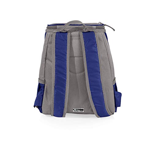 Picnic TIME DC Comics Superman PTX Backpack Cooler, Soft Cooler Backpack, Insulated Lunch Bag, (Navy Blue with Gray Accents) DC Comics Superman - Navy Blue With Gray Accents