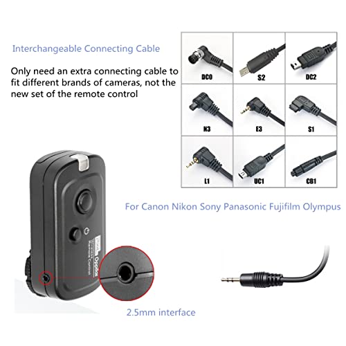 Pixel RW/DC0 Camera Remote Release Wireless Control Compatible with Nikon 221-DC0 for Nikon