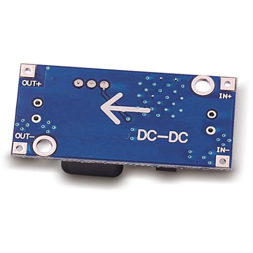 Hailege 5pcs 3A DC-DC Step Down Buck Power Module Power Controller Power Conversion Module 24V to 12V 5V 3V Adjustable