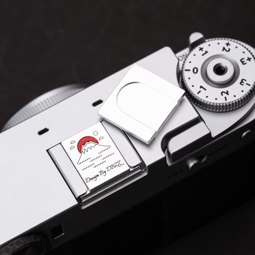 Hot Shoe Shutter Button Set, Soft Release Button,Suitable for FUJIFILM XT5 XT4 XT3 XT30 XT20 X100V X100F XT100 X-E3 X-PRO2 X-PRO3 (Mountains and sea) Mountains and sea
