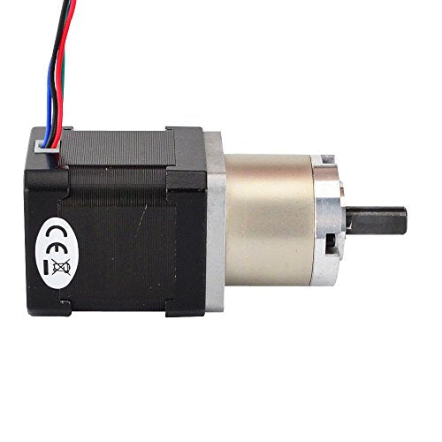STEPPERONLINE Nema17 Gear Stepper Motor 1.68A 19:1 Planetary Gear