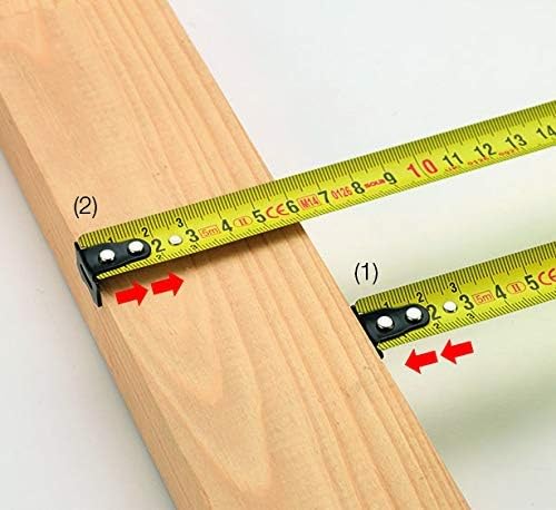 SOLA PRO-TM Tape Measure 5 m / 19 mm Robust Professional Tape Measure with Belt Clip Steel Tape Painted Yellow with mm Scale Accuracy Class I Roll Meter with Movable End Hook Length 5 m / 19 mm