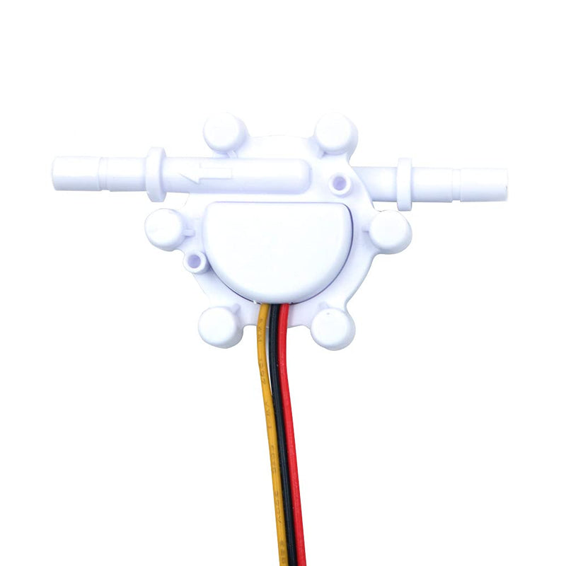 1/4" Hall Effect Water Flow Sensor Switch Flow Meter Meter Liquid Meter DC 5V 0.25-5L/min