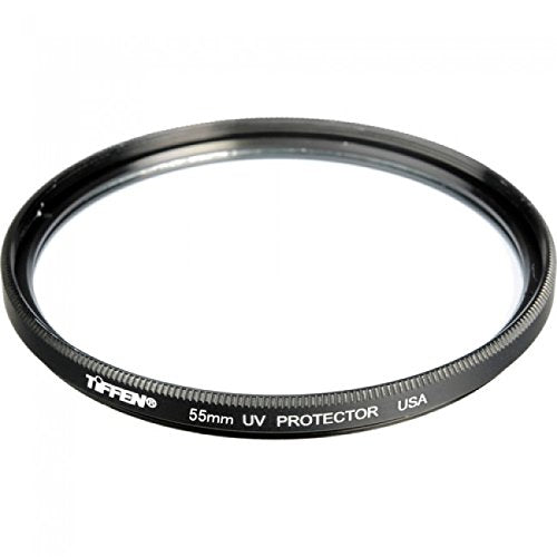 Tiffen 55mm Circular Polarizer and 55UVP 55mm UV Protection Filter