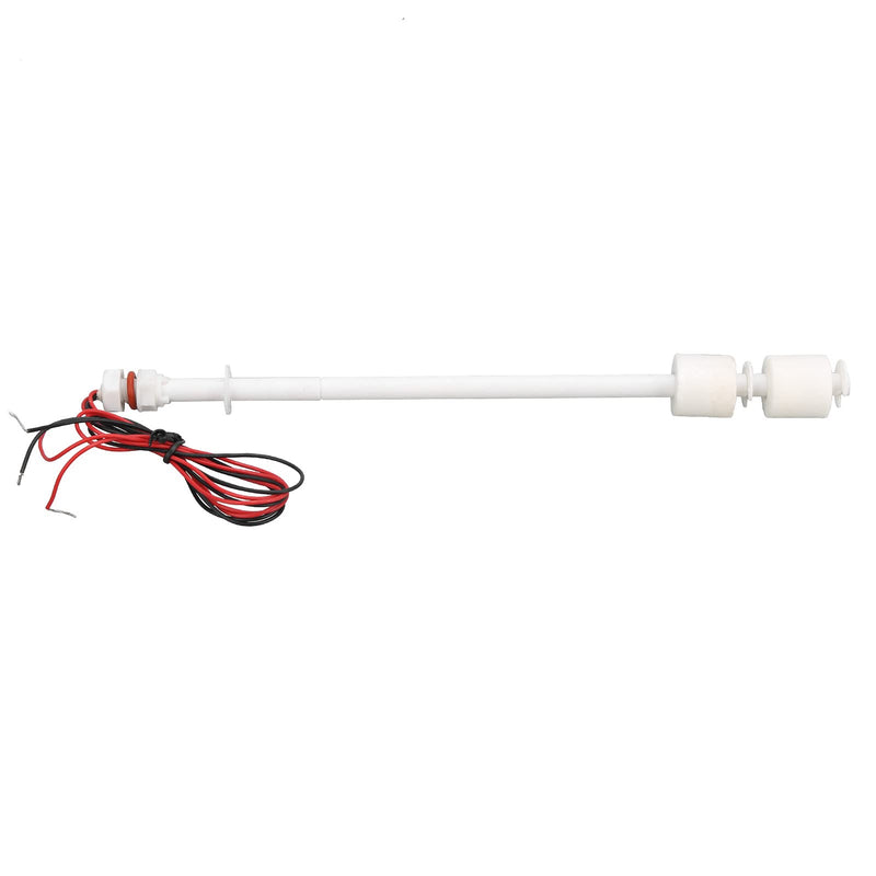 [Australia - AusPower] - PP Float Switch, Liquid Level Controller 250mm Double Floaters Float Switch for Tank Liquid Water Level Detection 