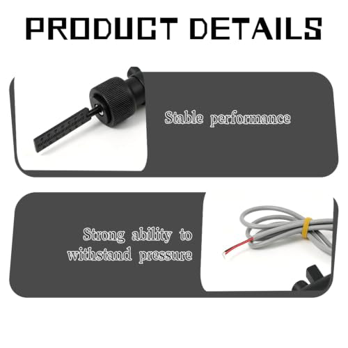 Temperature-resistant water paddle flow switch FS-10 100 V, adjustable flow ranges water switch, float switch for floating equipment, gas meter, water meter