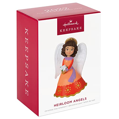 Hallmark Keepsake Plastic Christmas Ornament 2022, Heirloom Angels 2022 Heirloom Angels