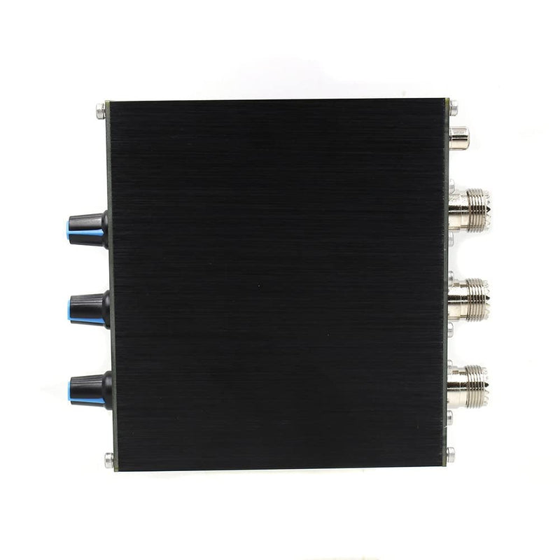 QRM Eliminator Bands HF X-Phase 1MHz to 30MHz Signal Suppressor QRM Aluminum Alloy Signal Remover with Dial and Button