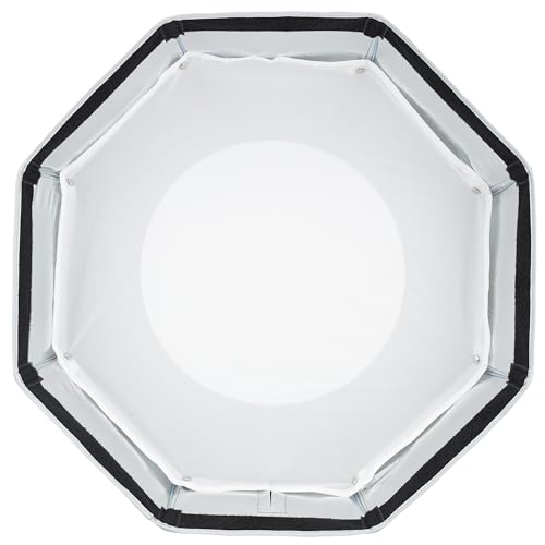 Godox 24" Foldable Octagon Softbox, Quick Release Strip Soft Box 24"