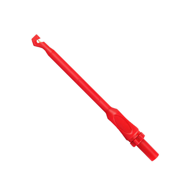 [Australia - AusPower] - Auto Repair Multimeter Test Lead Puncture Probe Wire Piercing Test Clips Tool Car Testing Tools 4mm Banana Plug Multimeter Tool, Red 