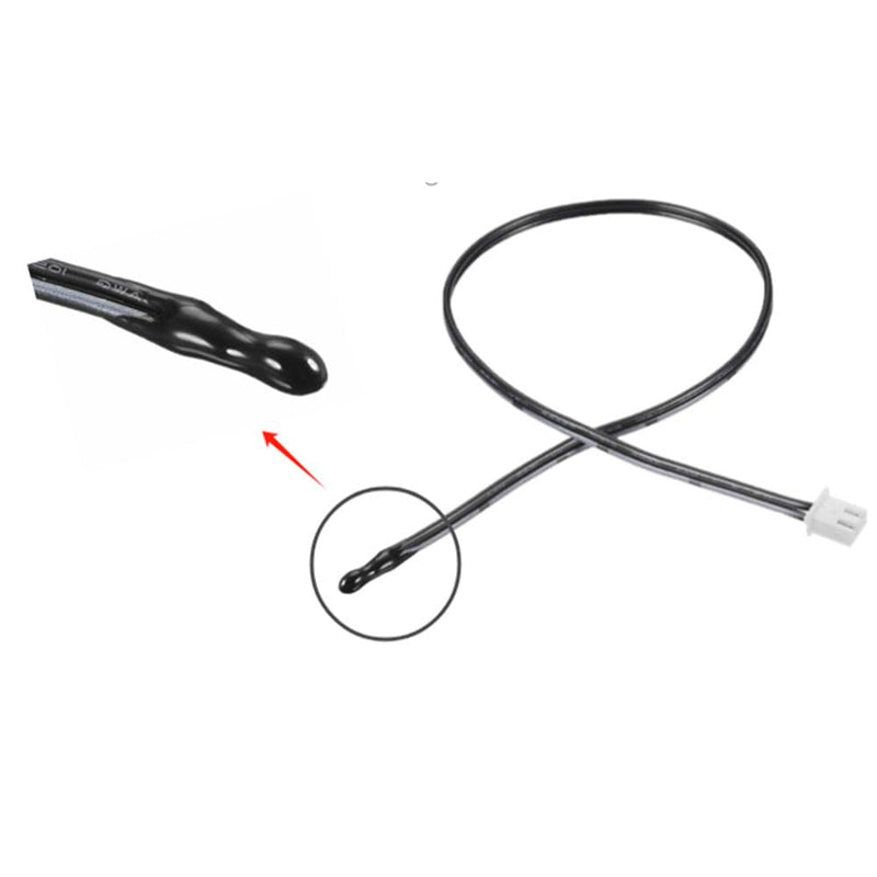 [Australia - AusPower] - 10K Ohm NTC Thermistor Temperature Sensor Probe - 19.6 Inch Waterproof Epoxy Tip, High Accuracy Thermal Sensor for HVAC, Air Conditioner, Refrigerator, Freezer, Water Heater & Appliances (3 Pack) 