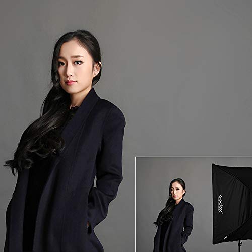 Godox 24" x 35"/ 60cm x 90cm Umbrella Rectangle Portable Softbox Reflector for Studio Photography Speedlite Flash (60X90cm Softbox)