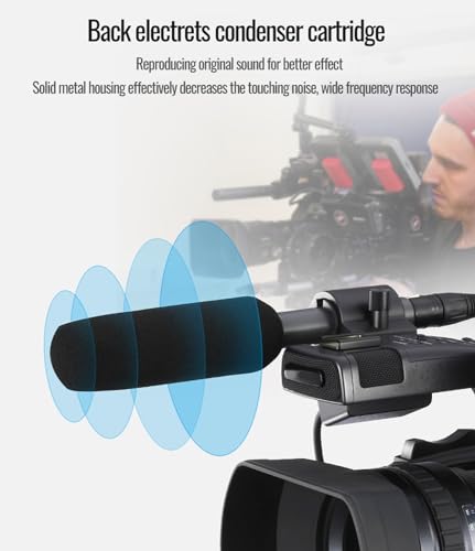 TAKSTAR SGC-578 XLR Shotgun Mic, Dual Polar Patterns & Power