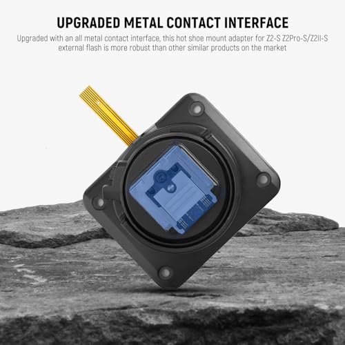 NEEWER Z2-S Hot Shoe Replacement, for Z2-S/Z2Pro-S/Z2II-S Round Head Flash Compatible with Sony Camera, Speedlite Hot Shoe Adapter Repair Part with Upgraded Metal Contact Interface