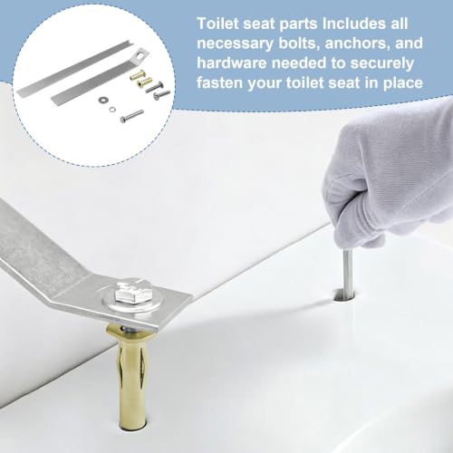 IUXLXHF toilet seat bolt anchors compatible with Kohler 84999 anchor kit