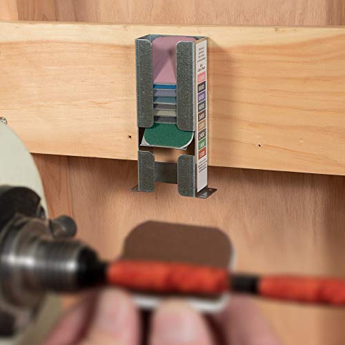 2 inch Micro-Mesh Soft Touch sanding pads with steel dispenser by Peachtree Woodworking Supply