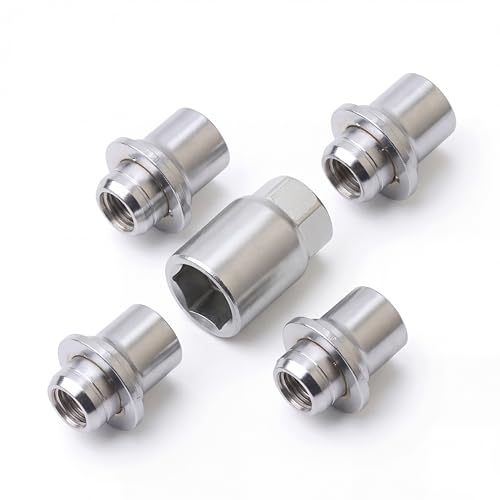 DUNSIHUI wheel lock lug nuts M12 x 1.5 for Toyota and Lexus vehicles, 00276-00900 set