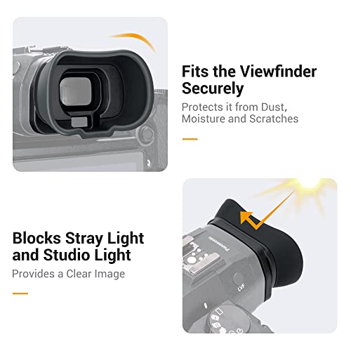 Extended Lumix DC-GH7 GH6 GH5 II GH5M2 DC-GH5S DC-GH5 Eye Cup for Panasonic DC-GH7 GH6 GH5S GH5
