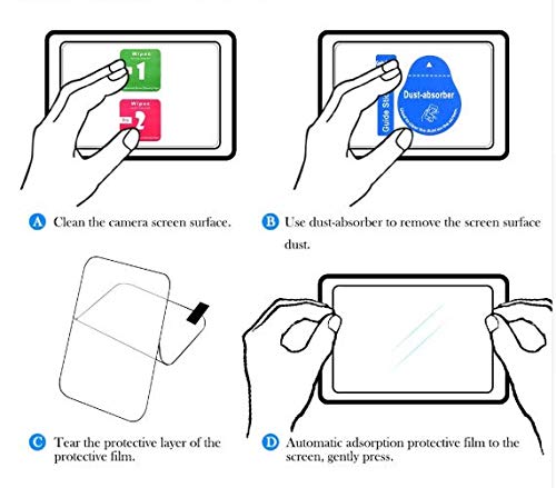 [Australia - AusPower] - [2-Pack] Screen Protector Tempered Glass for Canon G7X Mark III - Ultra Thin Screen Protective Film For Camera Canon G7 X Mark iii G9X Mark II GX7 GX9 