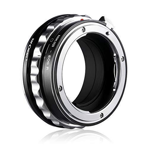K&F Concept Lens Mount Adapter for Nikon (G Lens to Canon EOS R Camera Body