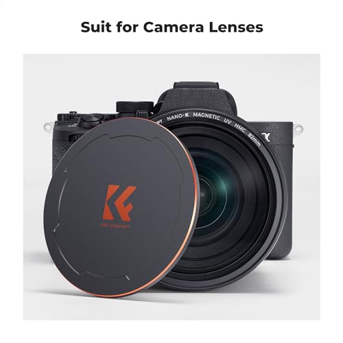 K&F CONCEPT 72mm Thread & Magnetic 2-in-1 Lens Filter Cap