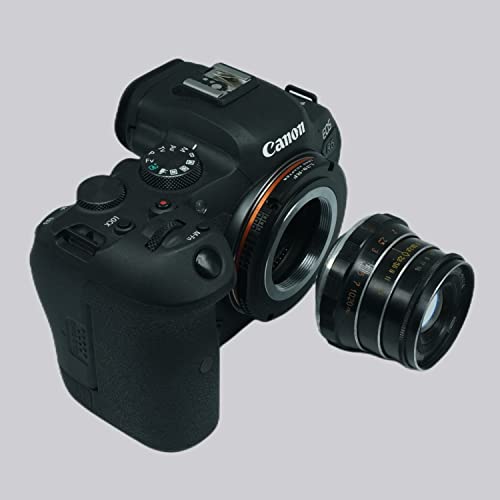 PHOLSY Lens Mount Adapter Compatible with M39 LTM Lens to Canon RF Camera Leica 39mm to Canon RF
