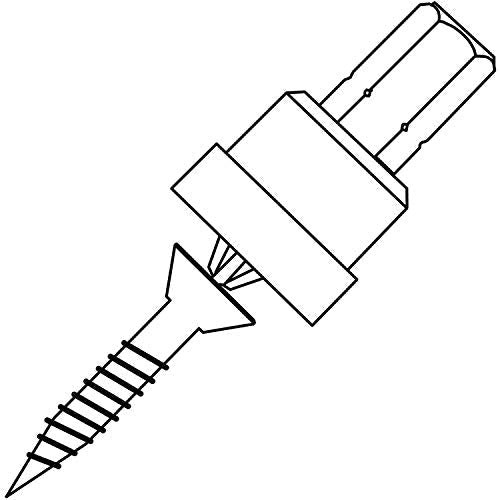 Jake Sales 1-inch #2 Phillips drywall bit 10-pack with 1/4-inch shank for drywall installation