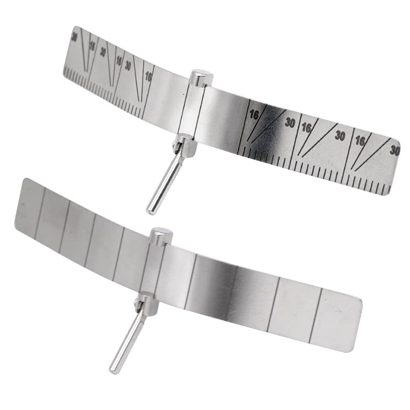 [Australia - AusPower] - 1 set Autoclavable Implant Locating Guide Ruler with Replacement Planting Positioning Locator Angle Ruler Guage 