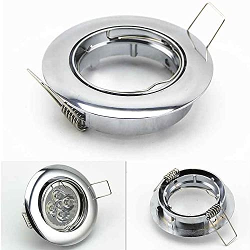 Pack of 20 Snap Rings for GU10 MR16 Diameter Downlight LED Halogen Lamp 50 mm | Retaining spring rings clips lamps clamp for halogen spotlights recessed spotlights