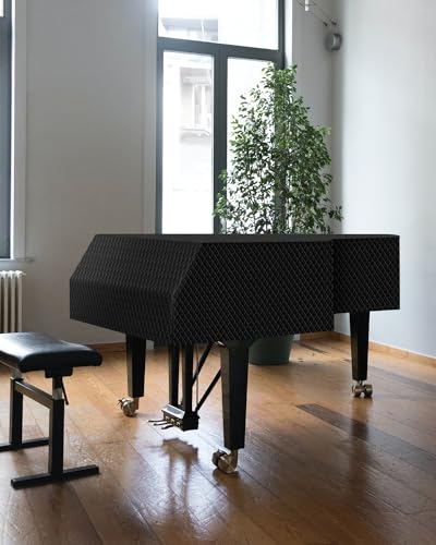 TINDTOP Thickened Grand Piano Cover, Waterproof Baby Piano Cover Thickened, S - 62.99in/160cm