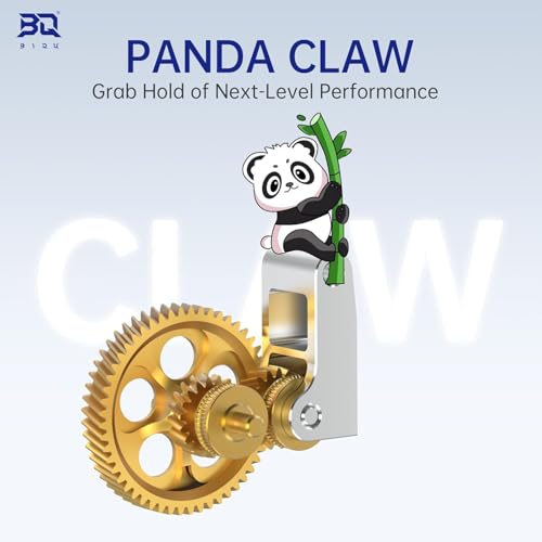 BIQU Panda Claw Upgrade Gold RNC Nanocoating Harden Mold Steel ExtruderGear For X1/P1 Series