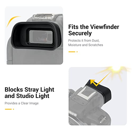 Extended EOS R10 Eyecup Eyepiece for Canon EOS R10