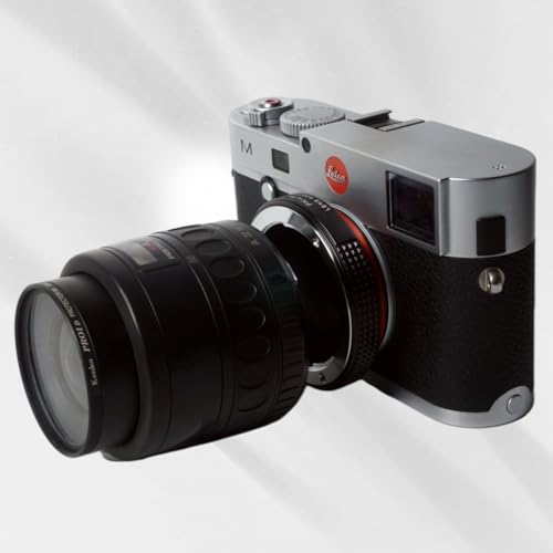 PHOLSY Lens Mount Adapter Compatible with Pentax K Lens and Leica M Camera Pentax K to Leica M