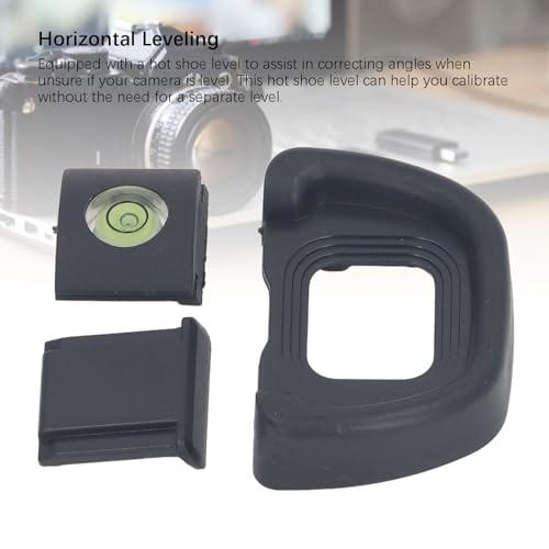 Eyepiece Eyecup Eye Cup, DK 31 Viewfinder Eyepiece Eyepiece + Level + Hot Shoe Cover 3 in 1 Set for Camera Viewfinder Microsingle Goggles