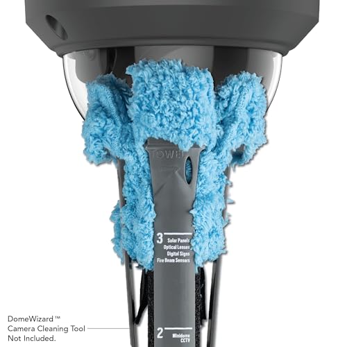 Replaceable Anti-Static Microfiber Cleaning Mitts for the DomeWizard Camera Cleaning Tool.