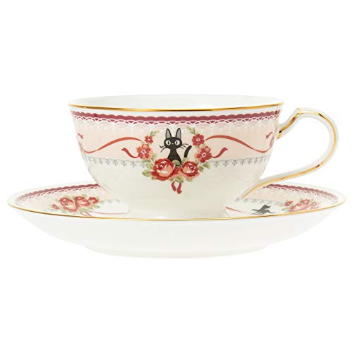 Noritake Majo Kiki's delivery Service Tea Coffee Cup Plate (Pink) MJ97221/H-612L Pink