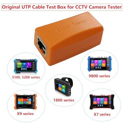 Eversecu original UTP network cable test box for CCTV camera tester and RJ45 connector fault detection