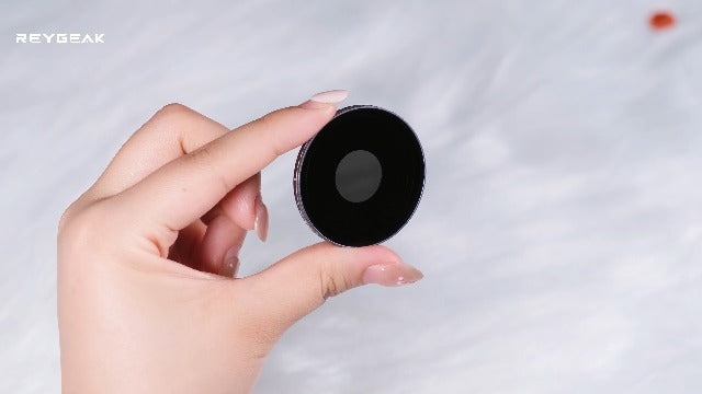 REYGEAK Variable ND Filter for DJI OSMO Action 5 Pro/Action 4,VND 3-5 Stops Lens Filter Combining ND8 ND16 ND32,Multicoated HD Optical Glass,Lightweight Aluminum Alloy Frame