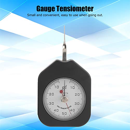 Topyond Tensiometer Alloy SEG502 Tension Meter Gauge Double Needle Switch Measuring Dynamometer For Testing