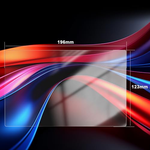 Aladrs 3PCS Mono LCD Screen Tempered Glass Protective Film for 9.25inch Resin 3D Printer, High Light Transmittance Protective Film for Anycubic Photon Mono X 6K, M3 Plus LCD Resin 3D Printer