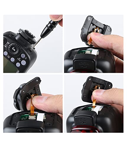 Godox V860II-S Hot Shoe Replacement Mount Foot, Speedlite Flash Repair Parts for V860IIS (for Sony Version) Flash Hotshoe Replacement (Upgrade Metal Version) for V860II-S