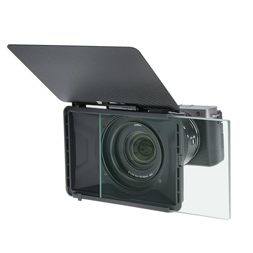 Fotga Cinema 4x5.65 Inch Glass Clear UV Protection Filter 4mm Thickness for Camera Lens Matte Box Vlogging Video Making