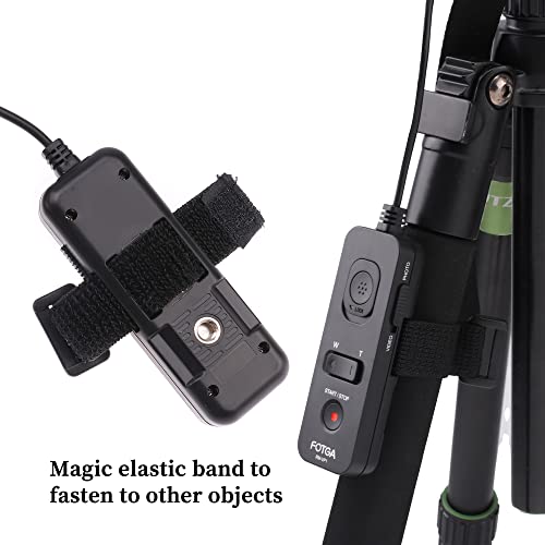 Fotga 59" Remote Control Shutter Release Cords Cable for Panasonic GH2 GH3 GH4 GH5 GH5s GH6 GH7 G97 S1 S5 S5II S5M2X S5IIX S5K S5C RM-VP1 RM-VP1 Focus Zoom REC Start/Stop