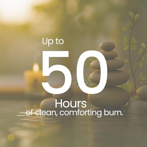 Natur IX Soy Healing Energy Renewal | Aromatherapy with Eucalyptus, Pine, Sage & Mint | 50 Hour Burn, Meditation & Spiritual Healing Candle with Wood Lid Base, Gift Ready 8.5 oz Healing | Eucalyptus, Pine, Sage & Mint